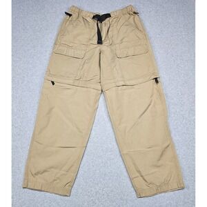 MAGELLAN Outdoor Yellowstone Mens Size Large Baggy Khaki Convertible Pants
